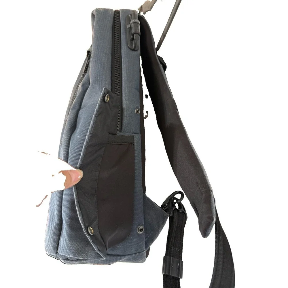 Pacsafe Intasafe Anti Theft Backpack 20L Laptop Bag Blue 18.5